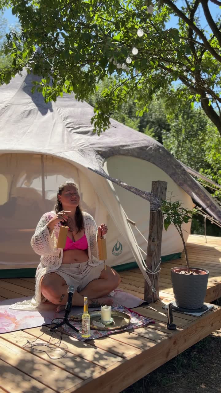 Dvě zvonkohry Koshi · živý soundhealing