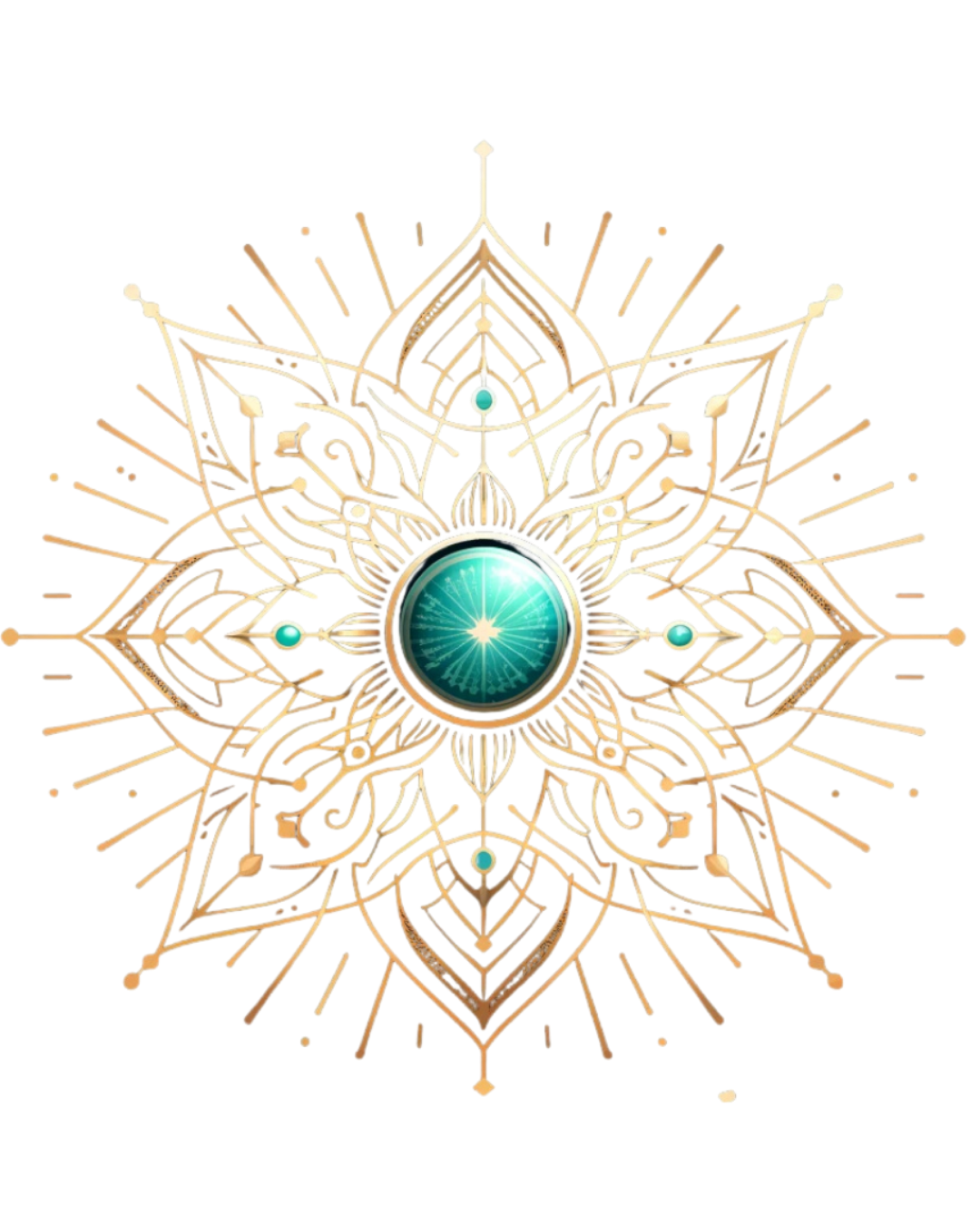 Zářivá duše - mandala